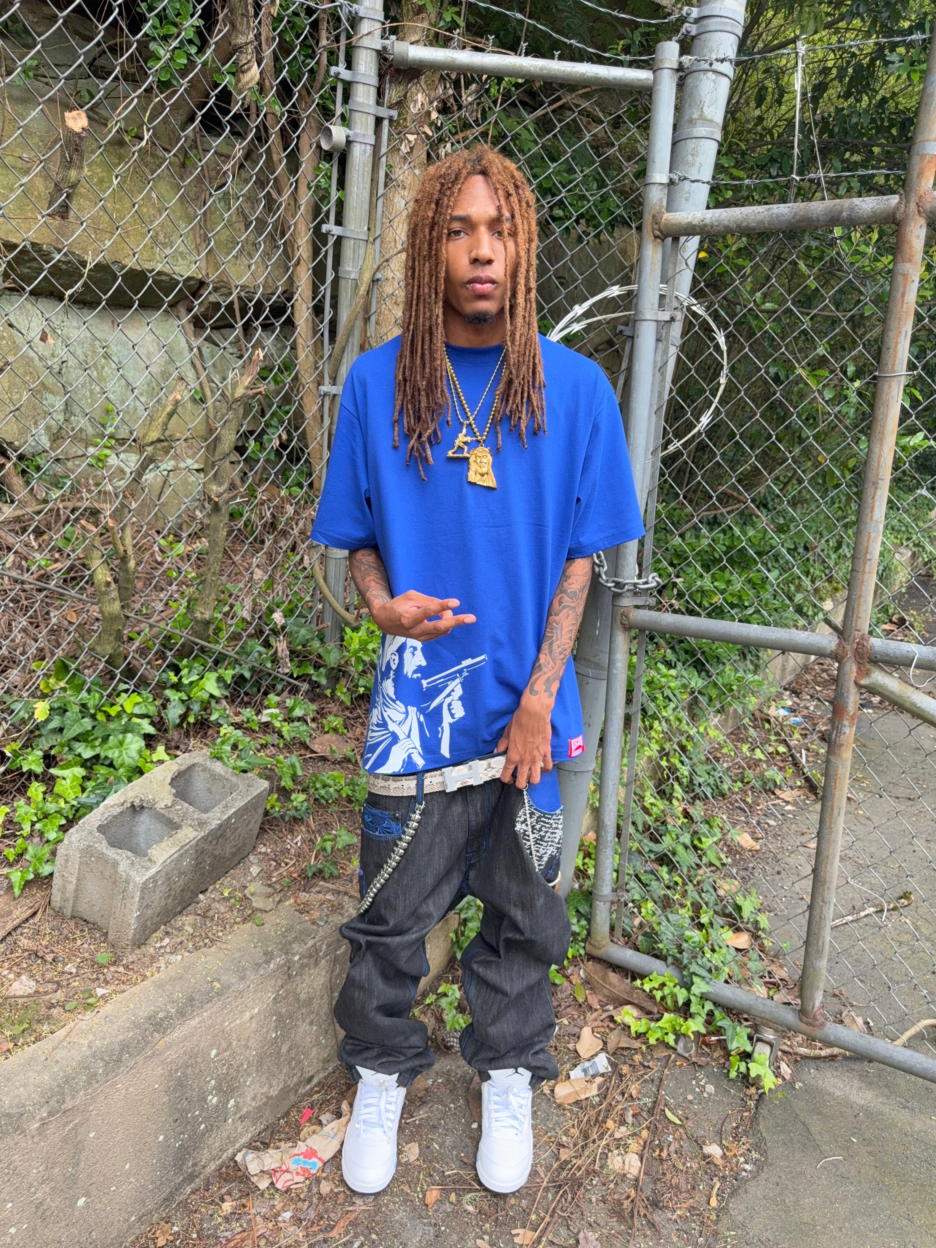 Blue Taliban Tee