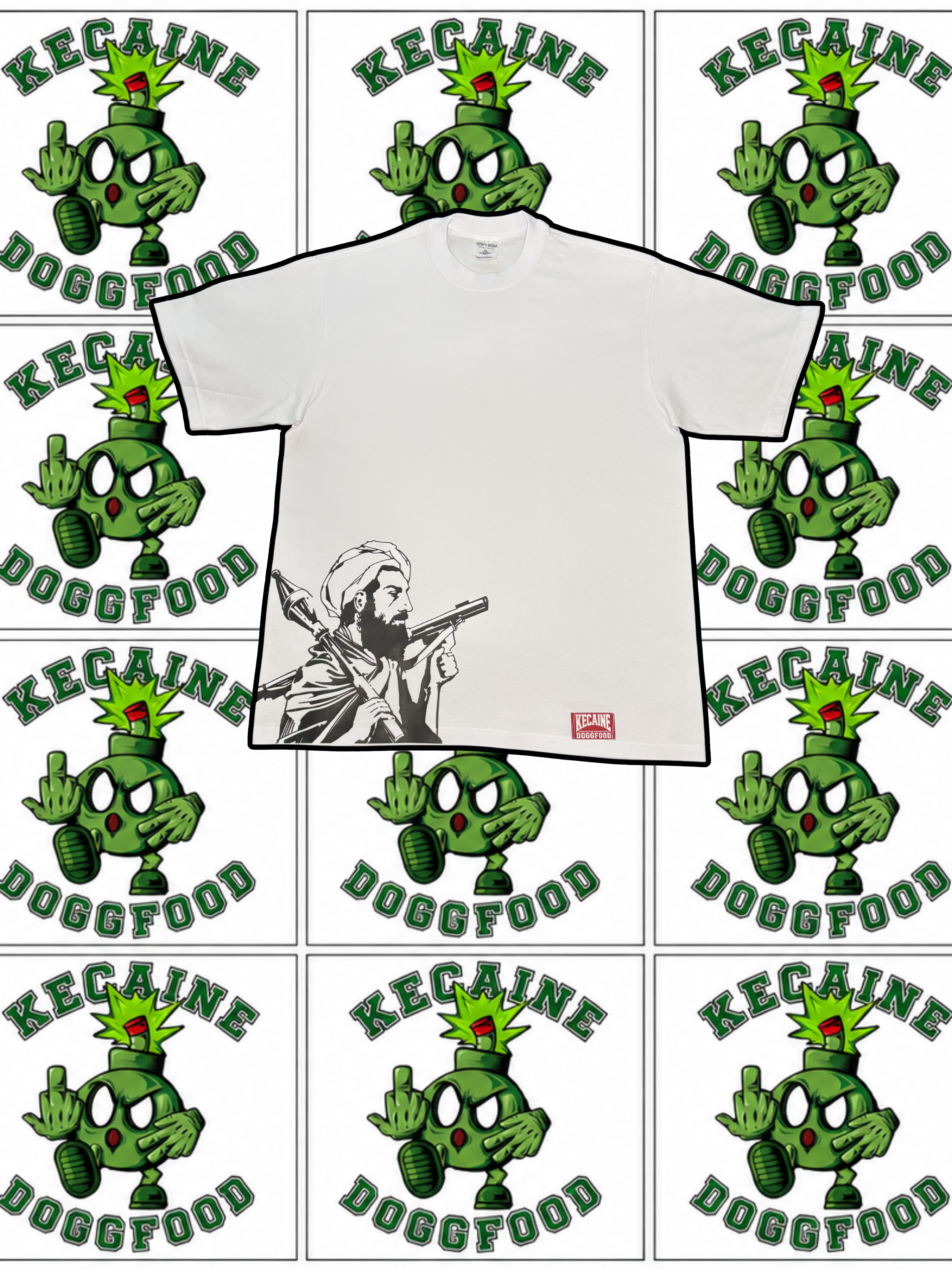 White Taliban Tee