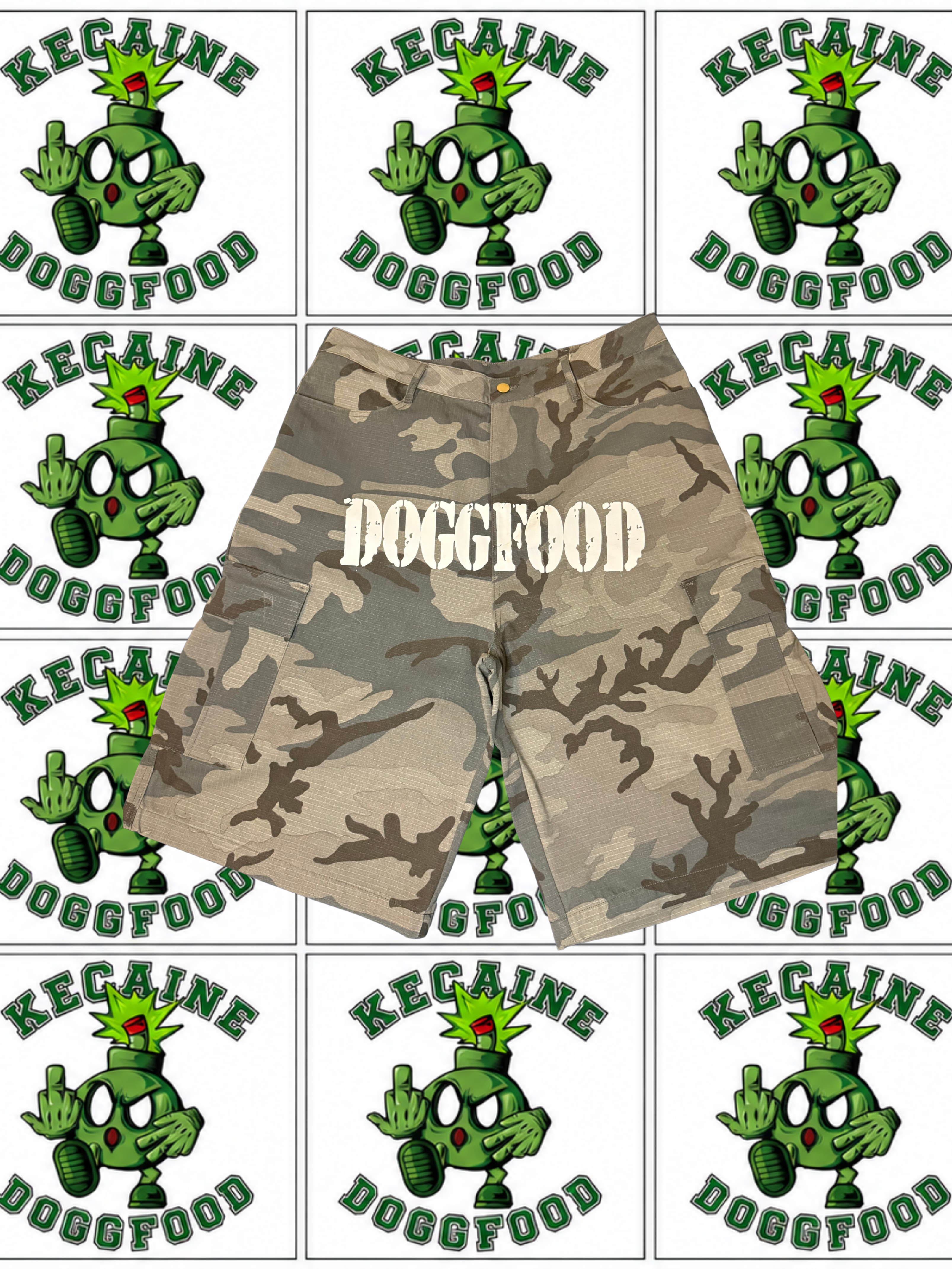 DOGGFOOD military shorts